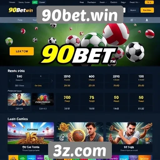 Novidades e recursos do site de jogos 90bet.win