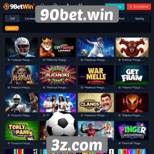 Principais jogos disponíveis no 90bet.win