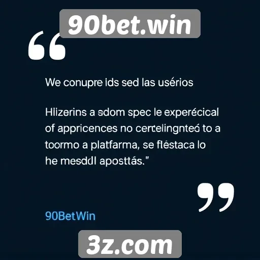 Opiniões de usuários sobre a experiência no 90bet.win